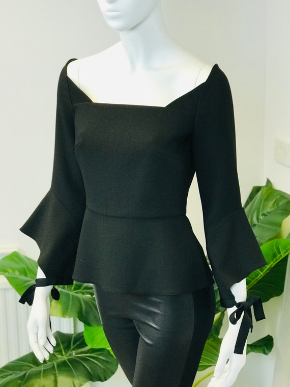 Roland Mouret Holden Top, Pre Owned Designer