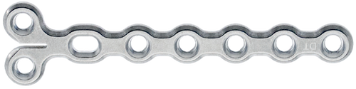 Plaque verrouillÃ©e 2,0 mm condylienne, 2+7 trous