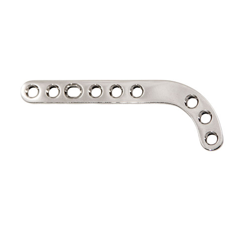 Plaque pour fémur distal 2,0 mm, 9 trous, droite