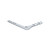 Plaque de panarthrodÃ¨se du tarse 2,0/2,4 mm, droite