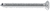 Vis corticale T6 Ã˜Â 2.0Â mm, autotaraudante