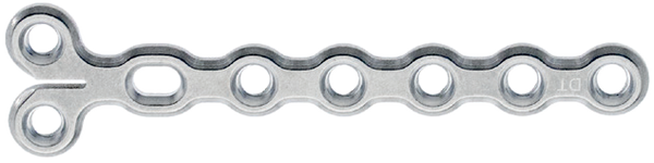 Plaque verrouillÃ©e 2,0 mm condylienne, 2+7 trous