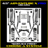 Rock Krawler 4.5" Adventure - X PRO Mid-Arm Suspension System for Jeep Gladiator JT (Gas Models)