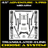 4.5" Adventure - X  PRO Mid-Arm System