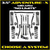 JL 3.5" Adventure - X Mid-arm "No-Limits" System