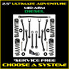 JLU 2.5" Ultimate Adventure Diesel Mid-arm System