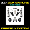 3.5" Adventure Series Suspension System -2500HD W/ AIR RIDE 3.5" Adventure Series Suspension System -2500HD W/ AIR RIDE