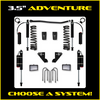 Rock Krawler 3.5" Adventure Suspension System For Ram 3500 HD - 2013-Pres. (Gas)