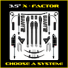 Rock Krawler 3.5" X- Factor Suspension System For Ram 3500 HD - 2013-Pres. (Gas)