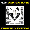 4.0" Adventure Series Suspension System -3500 HD