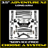 JL 3.5" Adventure - X2 Long-Arm System