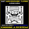 JL 3.5" Adventure - X PRO Long-Arm System
