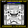 Rock Krawler 4.5" Adventure X2 PRO ELITE Long-Arm Suspension System for Jeep Wrangler JLU (Diesel Models)