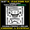 JLU 3.5" X - Factor X2 "No-Limits" Diesel Long-Arm System