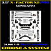 JL 3.5" X - Factor X2 PRO Long-Arm System