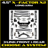 JL 4.5" X - Factor X2 Long-Arm System