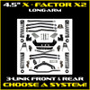 JLU 4.5" X - Factor X2 Long-Arm System