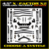 Rock Krawler 4.5" X-Factor X2 "No Limits" Long-Arm Suspension System for Jeep Wrangler JLU (392 Models)
