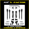Rock Krawler 4.0" X-Factor Suspension System - 2023-PRES. - F450 (Diesel)