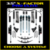Rock Krawler 3.5" X- Factor Pro Elite Suspension System For Ram 3500 HD - 2013-Pres. (Gas)