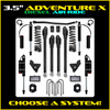 Rock Krawler 3.5" Adventure X Suspension System (Rear Air Ride) For Ram 3500 HD - 2013-Pres. (Diesel)