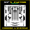 Rock Krawler 3.5" X Factor Suspension System For Ram 3500 HD - 2013-Pres. (Diesel)