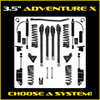 Rock Krawler 3.5" Adventure X Suspension System For Ram 2500 HD 4x4 2014-Pres. (Gas)