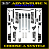 Rock Krawler 3.5" Adventure X PRO ELITE Suspension System For Ram 2500 HD 4x4 2014-Pres. (Gas)