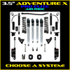 Rock Krawler 3.5" Adventure X PRO ELITE (Rear Air-Ride) Suspension System For Ram 2500 HD 4x4 2014-Pres. (Gas)