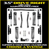 Rock Krawler 3.5" Drive Right Mid-Arm Suspension System for Jeep Wrangler JKU