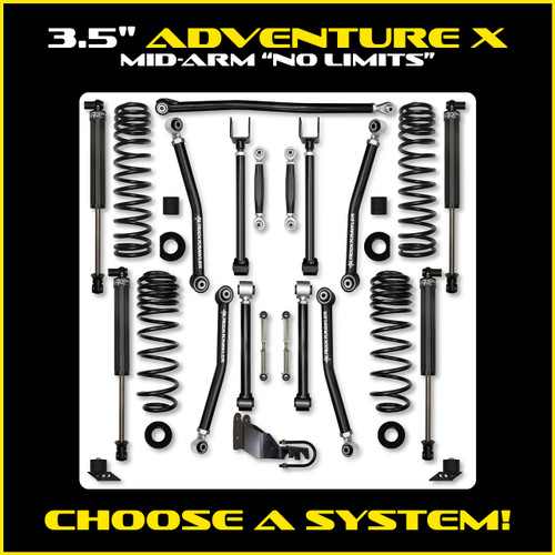 Jeep Wrangler JL Suspension Kits and Components