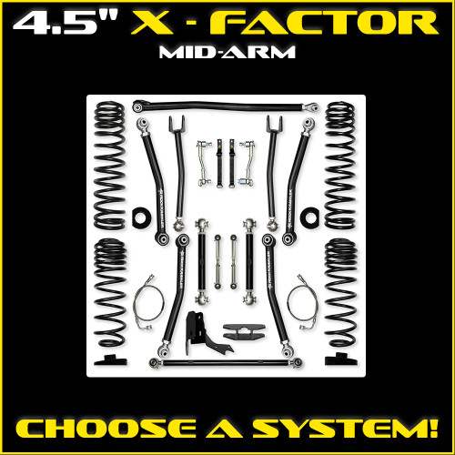 4.5" X-Factor Mid-Arm System