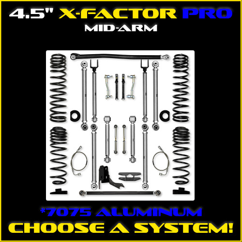 4.5" X-Factor PRO Mid-Arm System