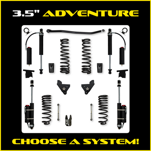 Rock Krawler 3.5" Adventure Suspension System For Ram 2500 HD 4x4 2014-Pres. (Gas)