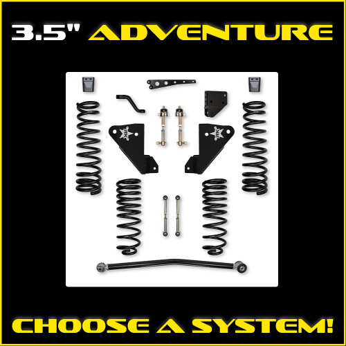 3.5" Adventure Series Suspension System -2500HD