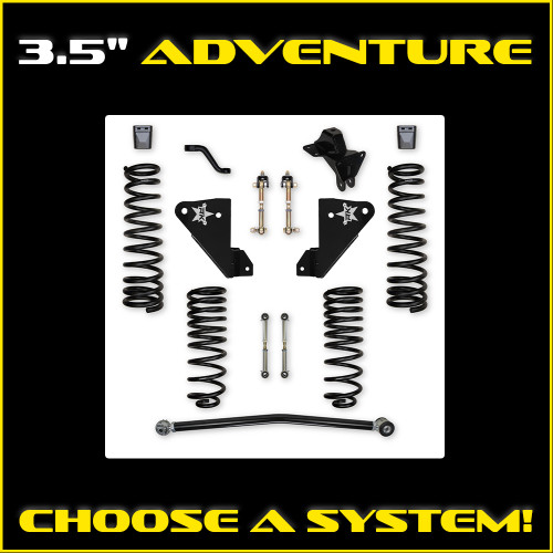 3.5" Adventure Series Suspension System -2500 HD