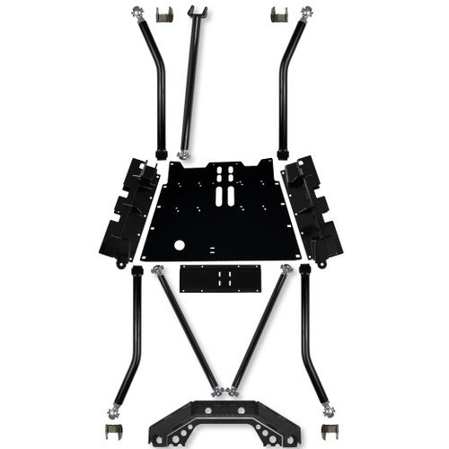 Rock Krawler X-Factor X2 Flat Belly Long-Arm Upgrade For Jeep Wrangler LJ