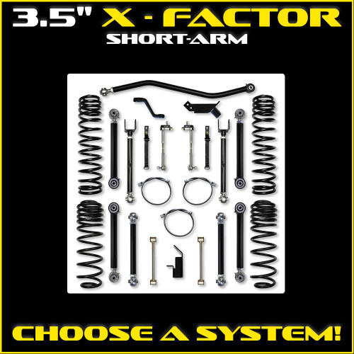 LJ 3.5" X-Factor Short-arm System