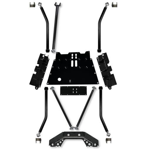 Rock Krawler Rockzilla Flat Belly Long-Arm Upgrade (I3 Front/DT Rear) For Jeep Wrangler LJ