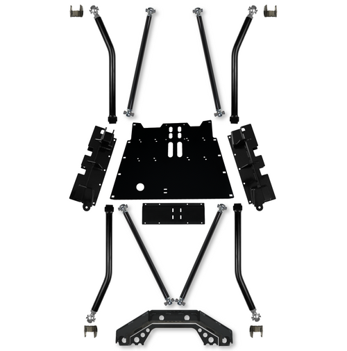 Rock Krawler Rockzilla Flat Belly Long-Arm Upgrade (DT Front & Rear) For Jeep Wrangler LJ