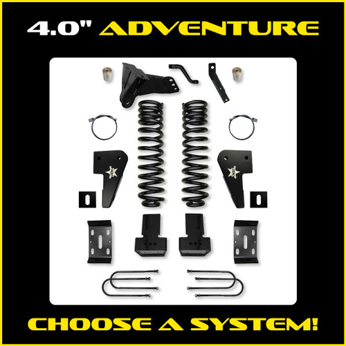 Rock Krawler 4.0" Adventure Suspension System - 2023-PRES. - F250/F350