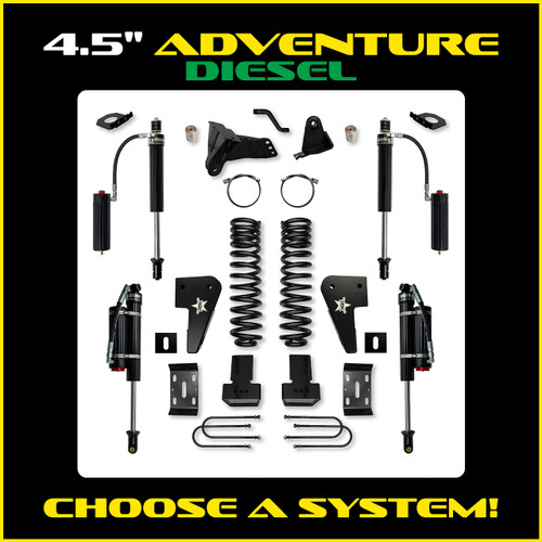 Rock Krawler 4.5" Adventure Suspension System - 2023-PRES. - F250/F350 (Diesel)