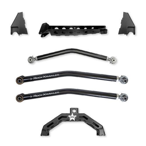 Rock Krawler X-Factor Front Long-Arm Upgrade (3 Link) For Jeep