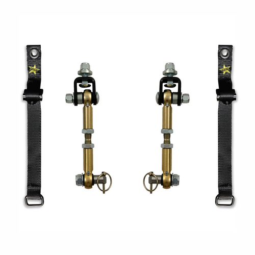 Rock Krawler Adjustable Front Sway Bar Disconnect Links (3"- 6" of Lift) For Ram 2500 HD 2014-Pres. & Ram 3500 HD 2013-Pres. 4x4