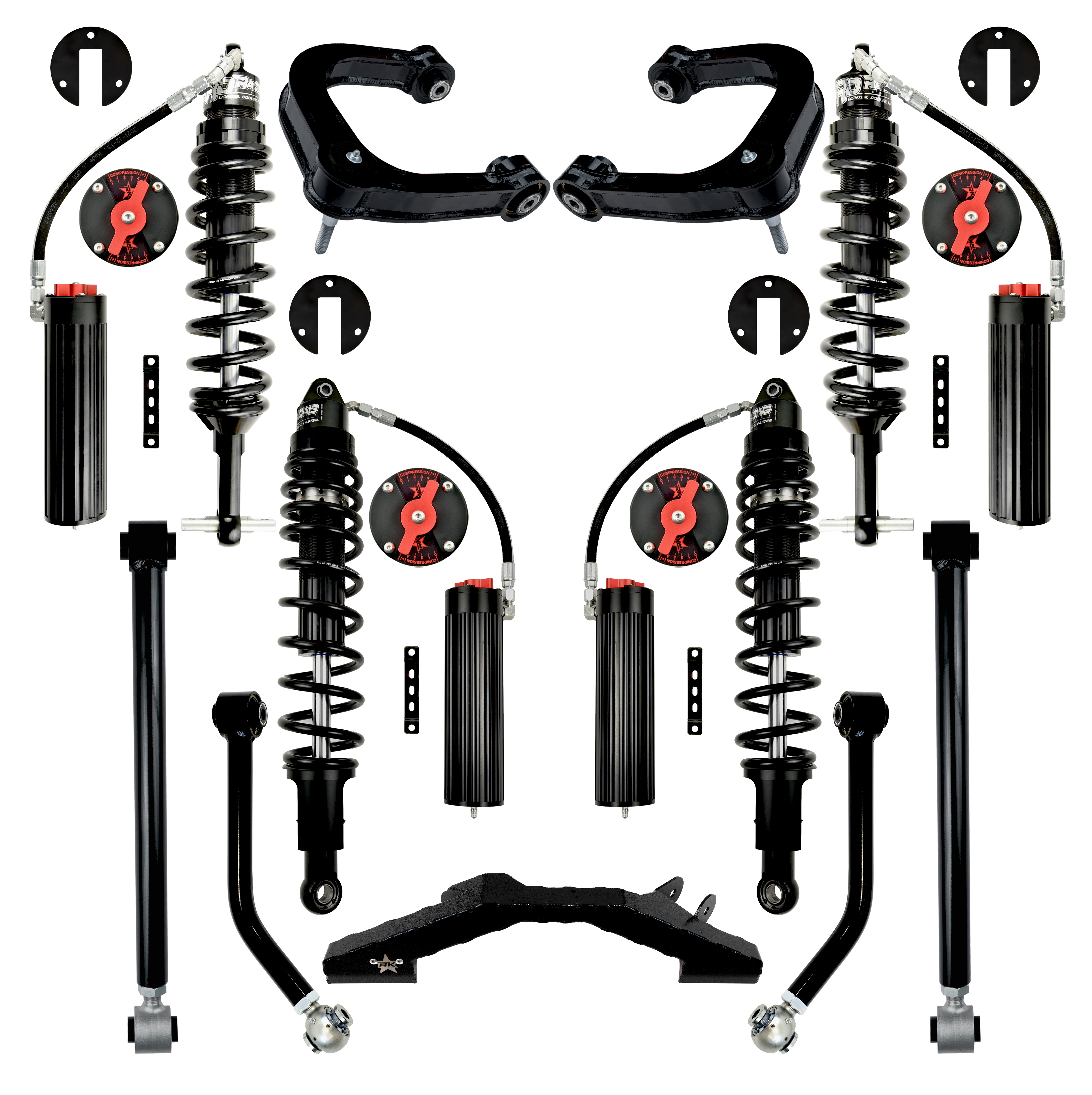 Bronco 3" Pro X System Stage 2