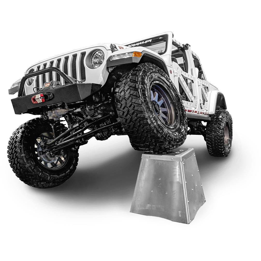 White Krawler Build Report - Betty White - Rock Krawler Suspension