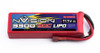 nVision Lipo 3300mah 11.1v 20c 3s
Cells: 3 (11.1v)
C-rating: 20C
Plug: Deans