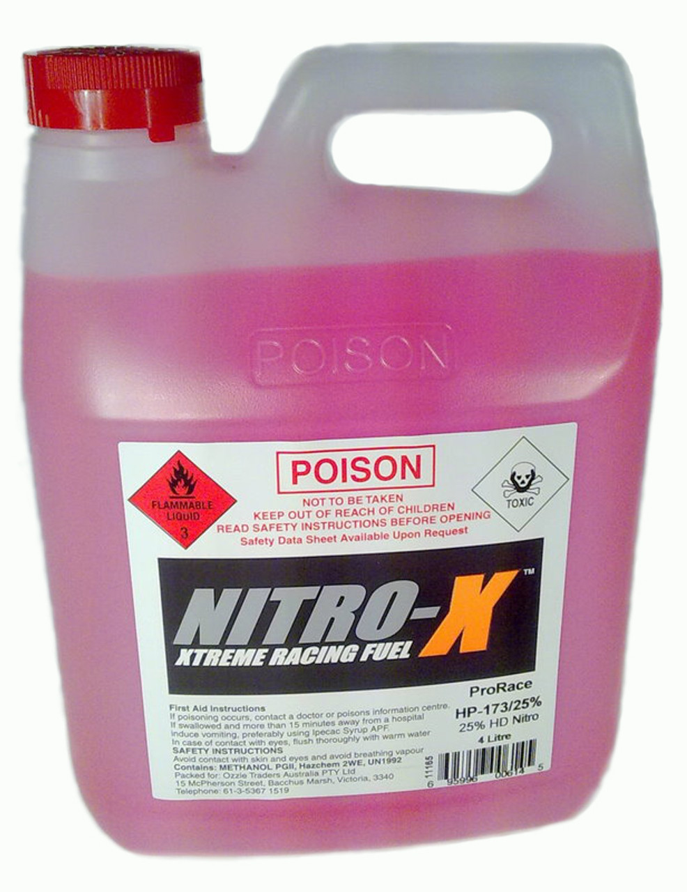 Nitro-X HP173 25% Fuel 4 Litre