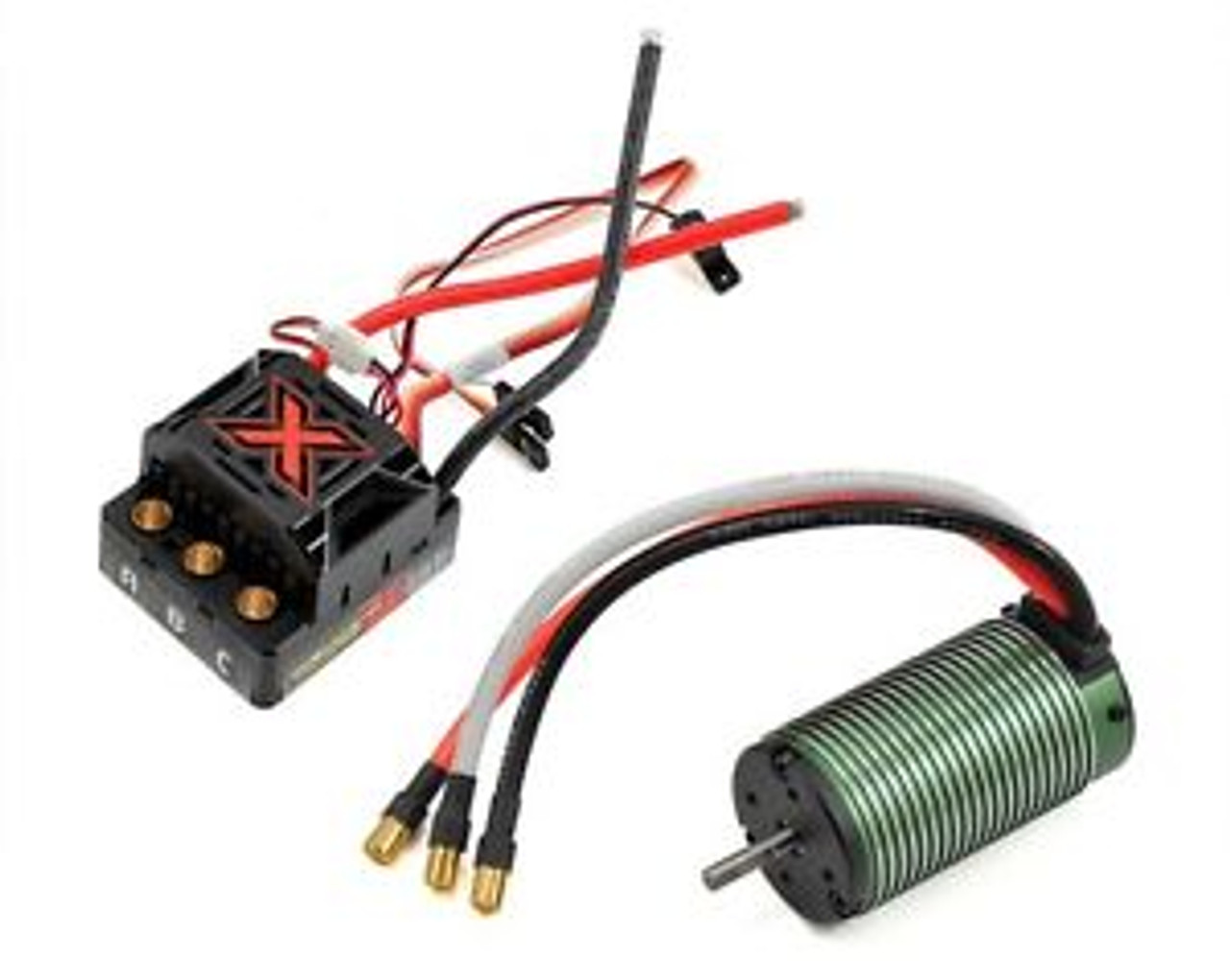 As revolutionary as it’s predecessors, the new Monster X Electronic Speed Controller (ESC) takes Castle’s legendary “monster” performance to a whole new level. The waterproof* Monster X is capable of 2S LiPo up to a maximum of 6S LiPo and is the legendary “power up” for 1/8th scale buggies, truggies and on-road vehicles as well as 1/10th scale monster trucks and R/C monstrosities weighing up to 15 lbs.