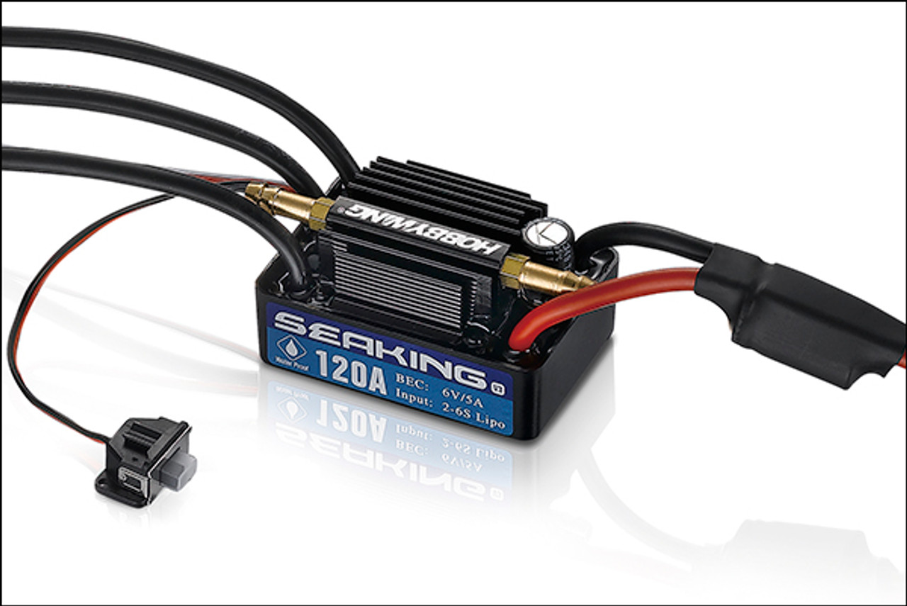 Hobbywing Seaking 120A-V3 Waterproof Brushless ESC